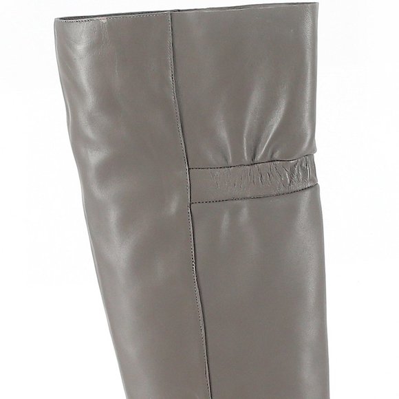 NWOT Botkier gray over the knee leather boots - Picture 3 of 6
